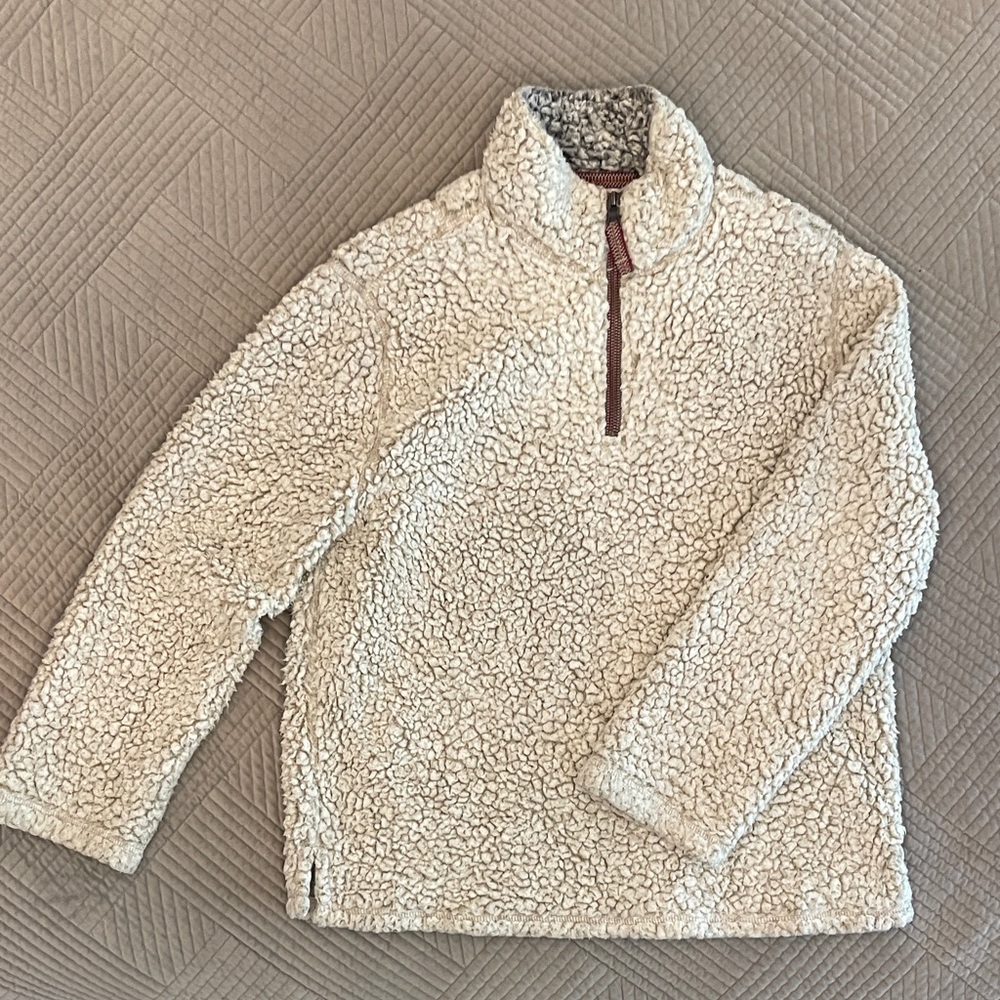 True Grit Sherpa Pullover-Kids Large